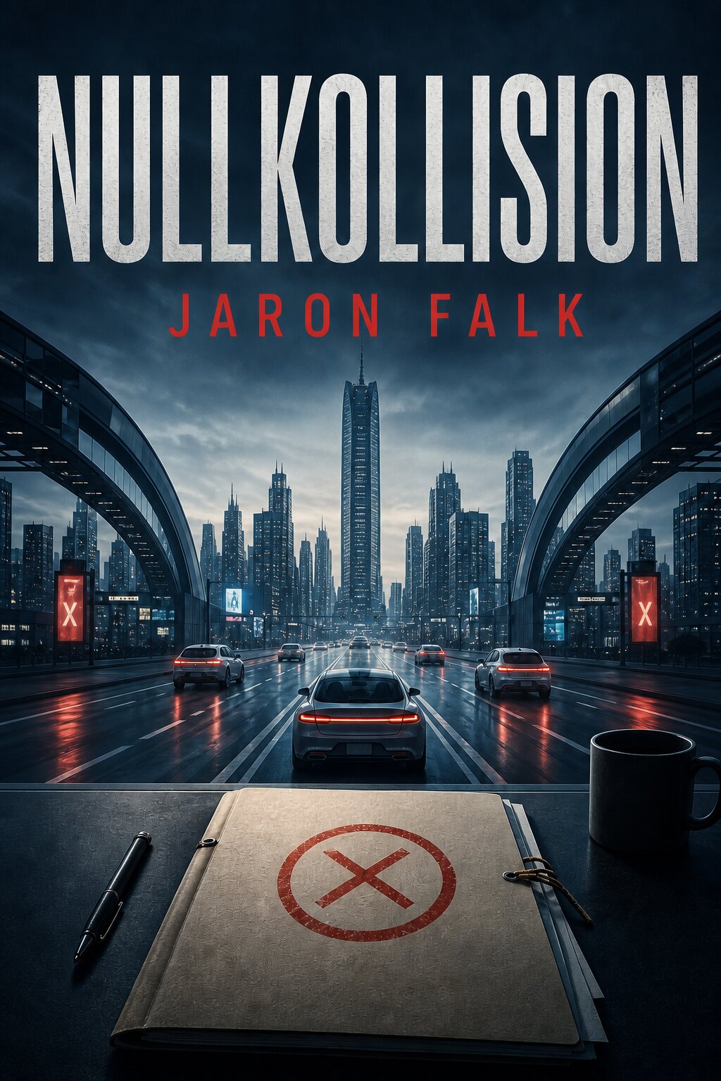 Nullkollision – Technothriller von Jaron Falk